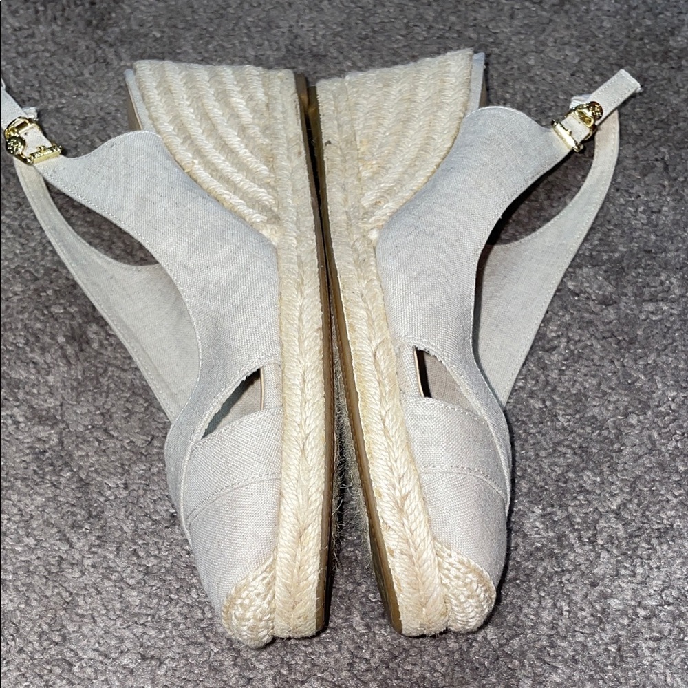 Lauren Ralph Lauren Tan Espadrille Slingbacks - Picture 7 of 8